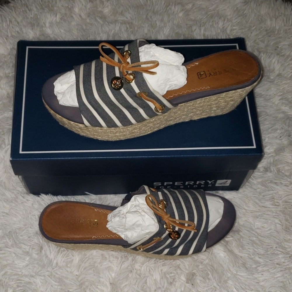 Sperry Striped Wedges